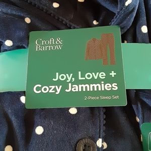 Croft & Barrow Cozy Jammies